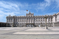 Plaza de la Armeria, Palacio Real, Madrid