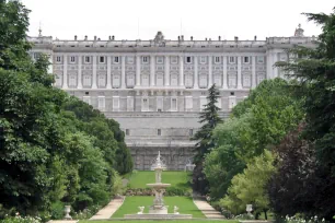 Royal Palace from the Campo del Moro, Madrid