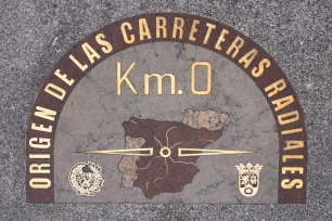Kilometer 0, Puerta del Sol, Madrid