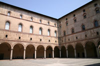 Cortila delle Roccheta, Castello Sforzesco