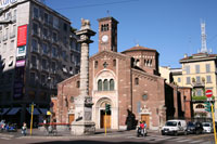San Babila at Corso Venezia in Milan
