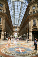 The Victor Emmanuel II Gallery in Milan