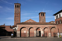 Sant'Ambrogio Basilica in Milan, Italy