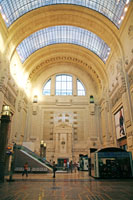 Booking hall, Central Train Station, Milan