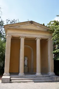Temple at the Giardino della Guastalla in Milan