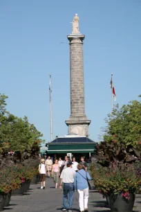 Place Jacques-Cartier seen towards Nelson's column, Montreal