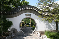 Chinese Gate, Botanical Gardens, Montreal