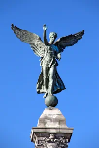 Statue of Glory on the Sir George-Étienne Cartier Monument in Montreal