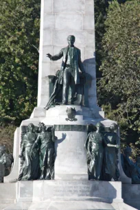 Statue of Sir George-Étienne Cartier in Montreal