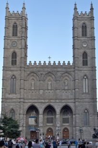 Notre Dame Basilica at the Place d'Armes