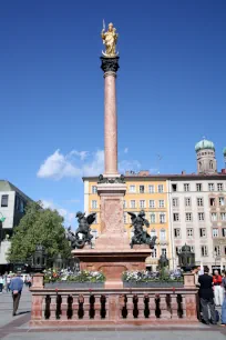 Mariensäule, Marienplatz, Munich