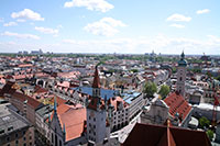 View from the Peterskirche, Munich