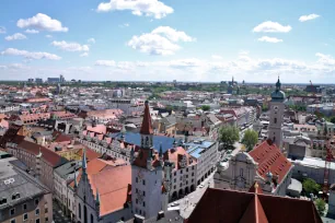 View from the Peterskirche, Munich