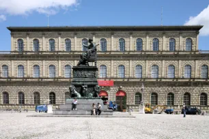 Residenz Palace at the Max-Joseph Platz, Munich