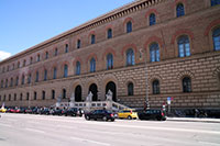 Bayerische Staatsbibliothek, Ludwigstrasse, Munich