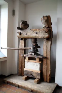 Paper press, Deutsches Museum, Munich