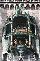 Glockenspiel at the Neues Rathaus in Munich