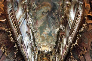 Asam Church ceiling, Munich