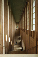 Corridor in the Alte Pinakothek in Munich, Germany