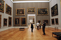 Gallery in the Alte Pinakothek, Munich