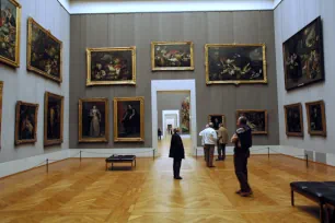 Gallery in the Alte Pinakothek, Munich