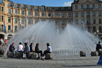 Fountain, Karlsplatz