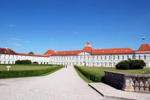 Courtyard of the Nymphenburg Palace in Munich