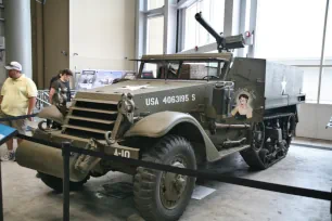 White M3 Halftrack, National World War II Museum, New Orleans