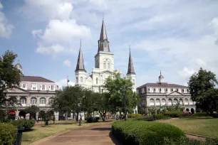 Cabildo, St. Louis Cathedral and Presbytere, New Orleans