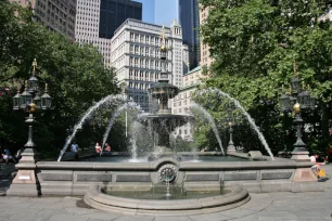 Mould Fountain in City Hall Park, New York
