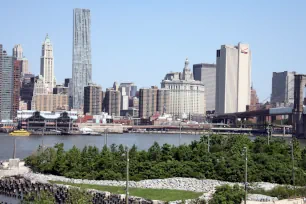 Brooklyn Bridge Park seen from Brooklyn Heights Promenade