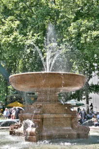Josephine Shaw Lowell Memorial Fountain in Bryant Park, New York City