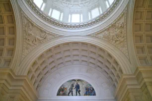 Detail of the interior of Grant's Tomb