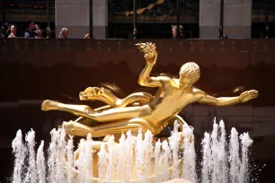 Prometheus Statue, Rockefeller Center, New York
