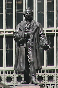 Statue of Cornelius Vanderbilt in front of Grand Central Terminal, New York City
