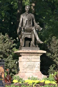 Statue of William H. Seward in Madison Square park, New York