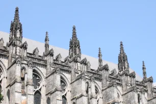 Pinnacles on the Cathedral of St. John The Divine, New York