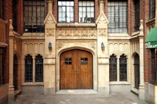 Entrance to apartments at Tudor City, New York City