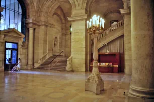 Astor Hall, New York Public Library