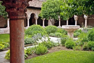 One of the cloisters at The Cloisters museum in New York City