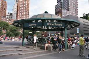 Subway Kiosk, Union Square, New York City