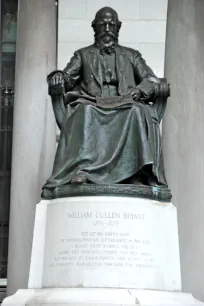 William Cullen Bryant Memorial in Bryant Park, New York City