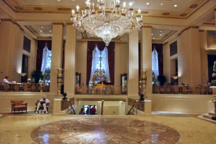 Lobby of Waldorf-Astoria