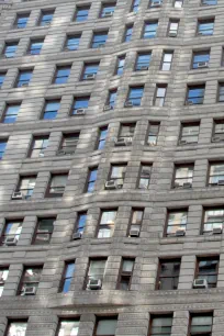 Bay windows of the Flatiron Building