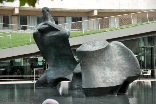 Reclining Figure, Henry Moore, Lincoln Center, New York City