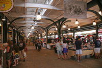 Inside the French Market Halls