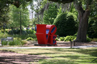 Sculpture Garden in the City Park