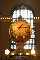 Clock in the main concourse of Grand Central Terminal