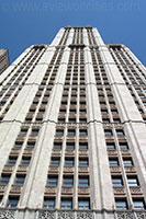 Front facade of the Woolworth Building, New York