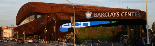 View of Barclays Center, Brooklyn